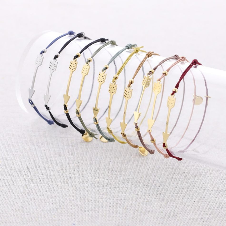 ELASTIC ARROW STEEL BRACELET