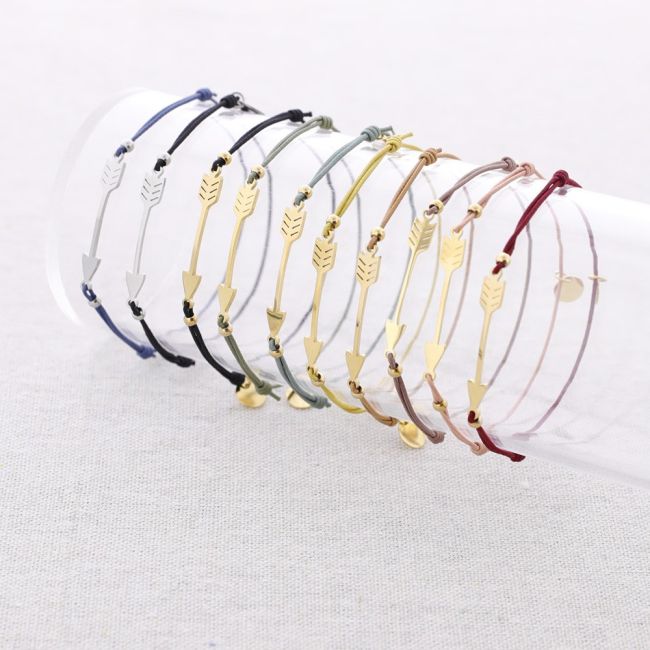 ELASTIC ARROW STEEL BRACELET