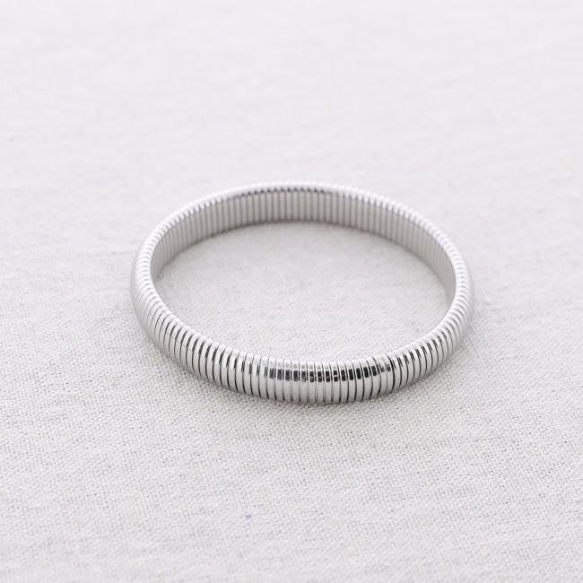 PULSERA ACERO TUBOGAS 1CM (DIÁMETRO 6,5 CM)