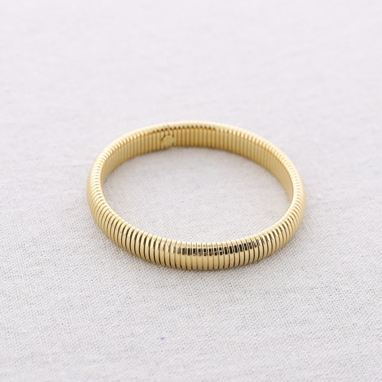 STEEL TUBOGAS BRACELET 1CM (DIAMETER 6,5 CM)