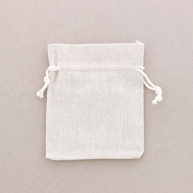 LINEN BAGS 11,5*13,5CM 25 PCS