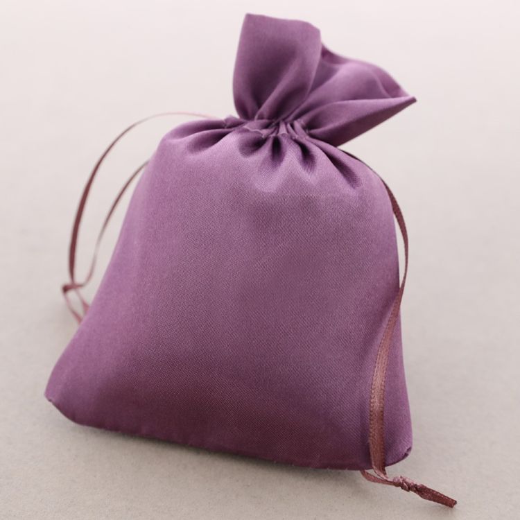 PINK SATIN BAGS 10*13,5CM 50 PCS