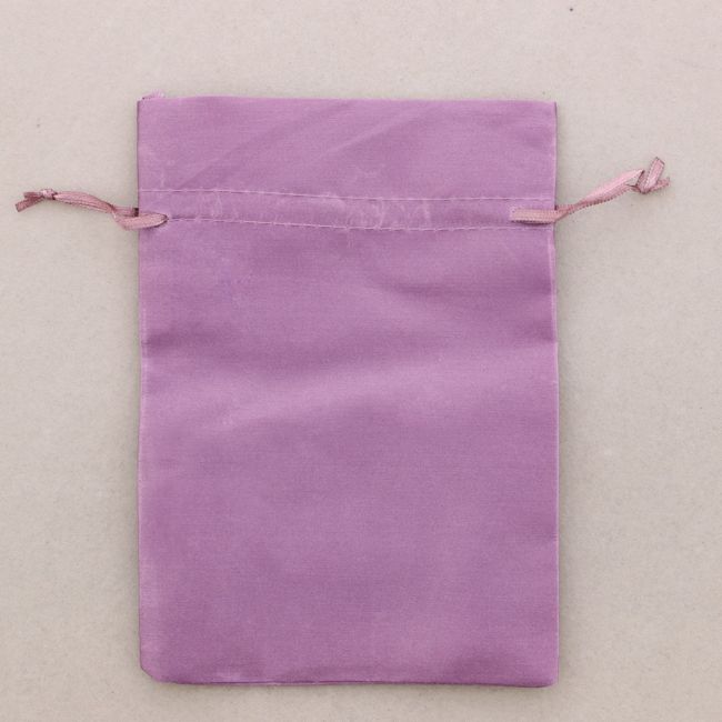 BOLSITAS SATIN ROSITA 13*18CM 25 PCS