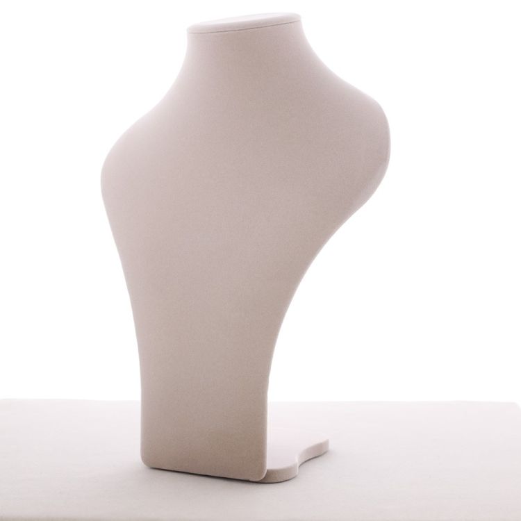 EXPOSITOR BUSTO TAUPE 36CM*27CM