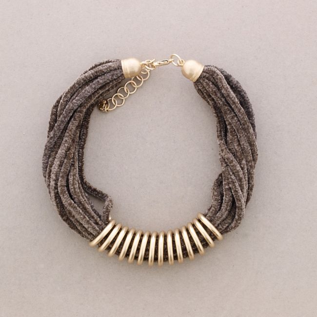 METAL SPIRAL TUBE CHOKER CHOKER