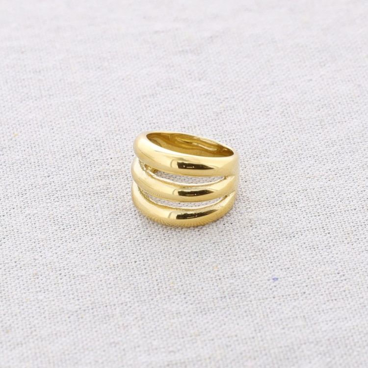 ANILLO ACERO TRIPLE