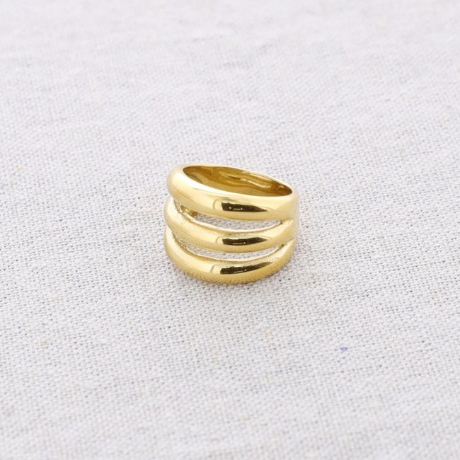 ANILLO ACERO TRIPLE