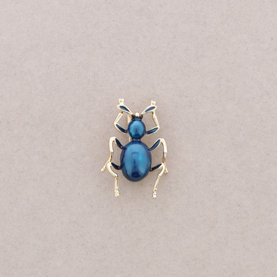 BROCHE INSECTO METAL ESMALTE