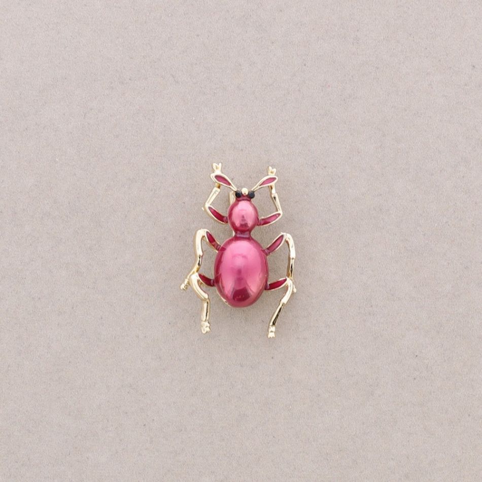 BROCHE INSECTO METAL ESMALTE