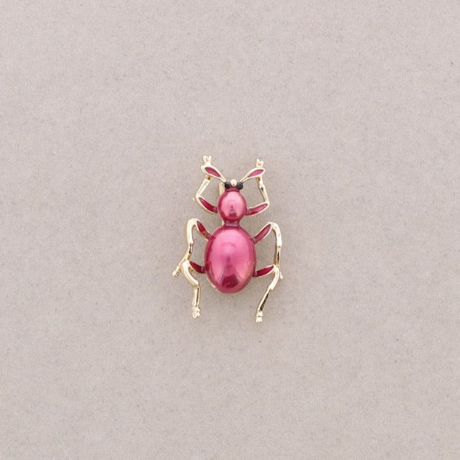 BROCHE INSECTO METAL ESMALTE
