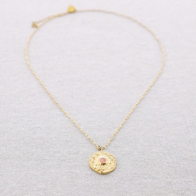 STONE MEDAL STEEL CHOKER
