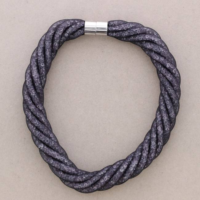FILLED TUBES SHORT NECKLACE
