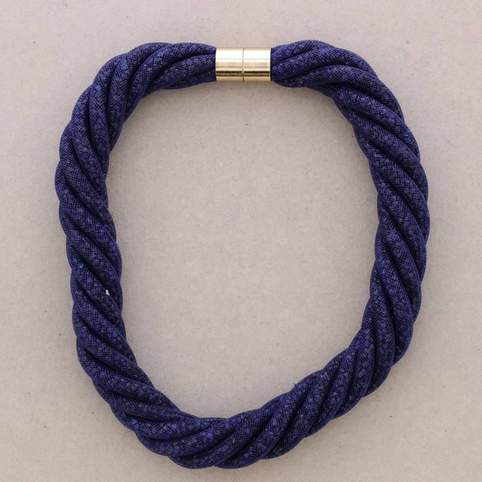 FILLED TUBES SHORT NECKLACE