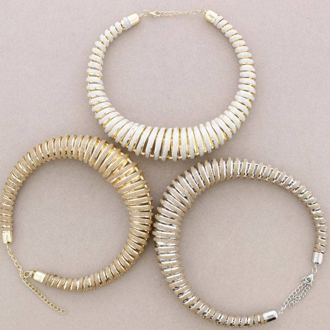 GARGANTILLA ALAMBRE BLING BLING