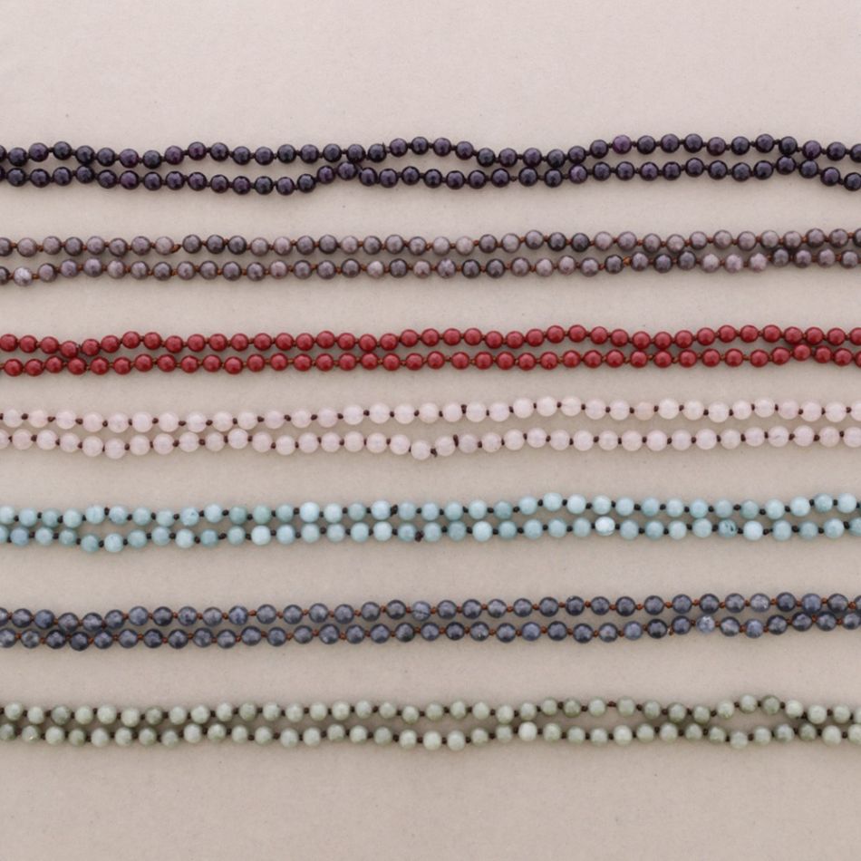 LONG NECKLACE STONES