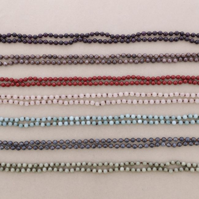 LONG NECKLACE STONES