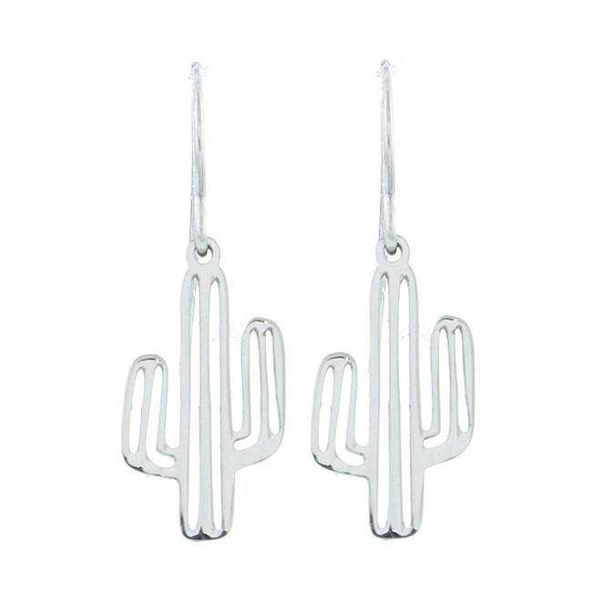 CACTUS STEEL EARRINGS