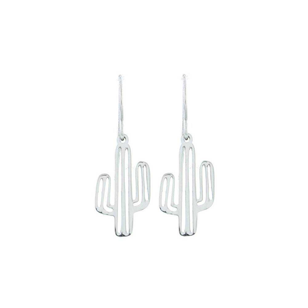 CACTUS STEEL EARRINGS