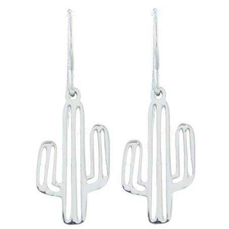 CACTUS STEEL EARRINGS