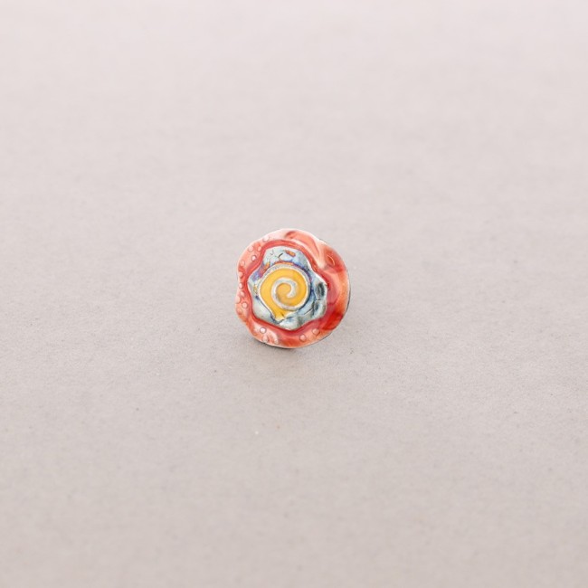ENAMEL METAL RING