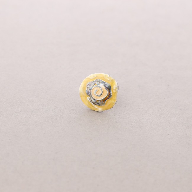 ENAMEL METAL RING