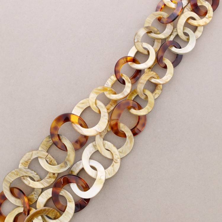 LONG MULTI-LINK NECKLACE