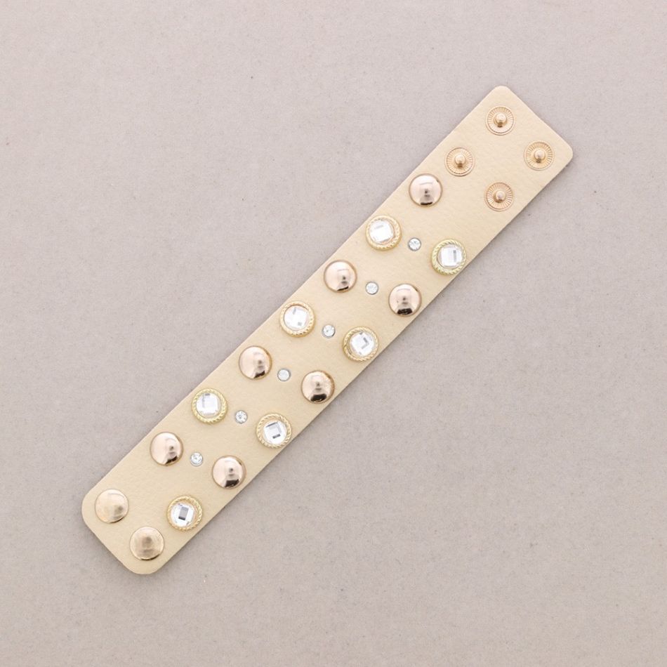 PULSERA CUERO REMACHES