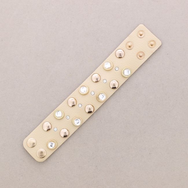 PULSERA CUERO REMACHES