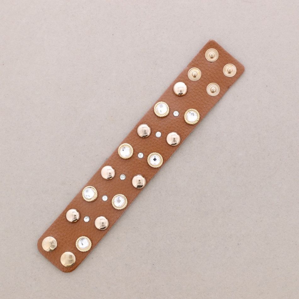PULSERA CUERO REMACHES