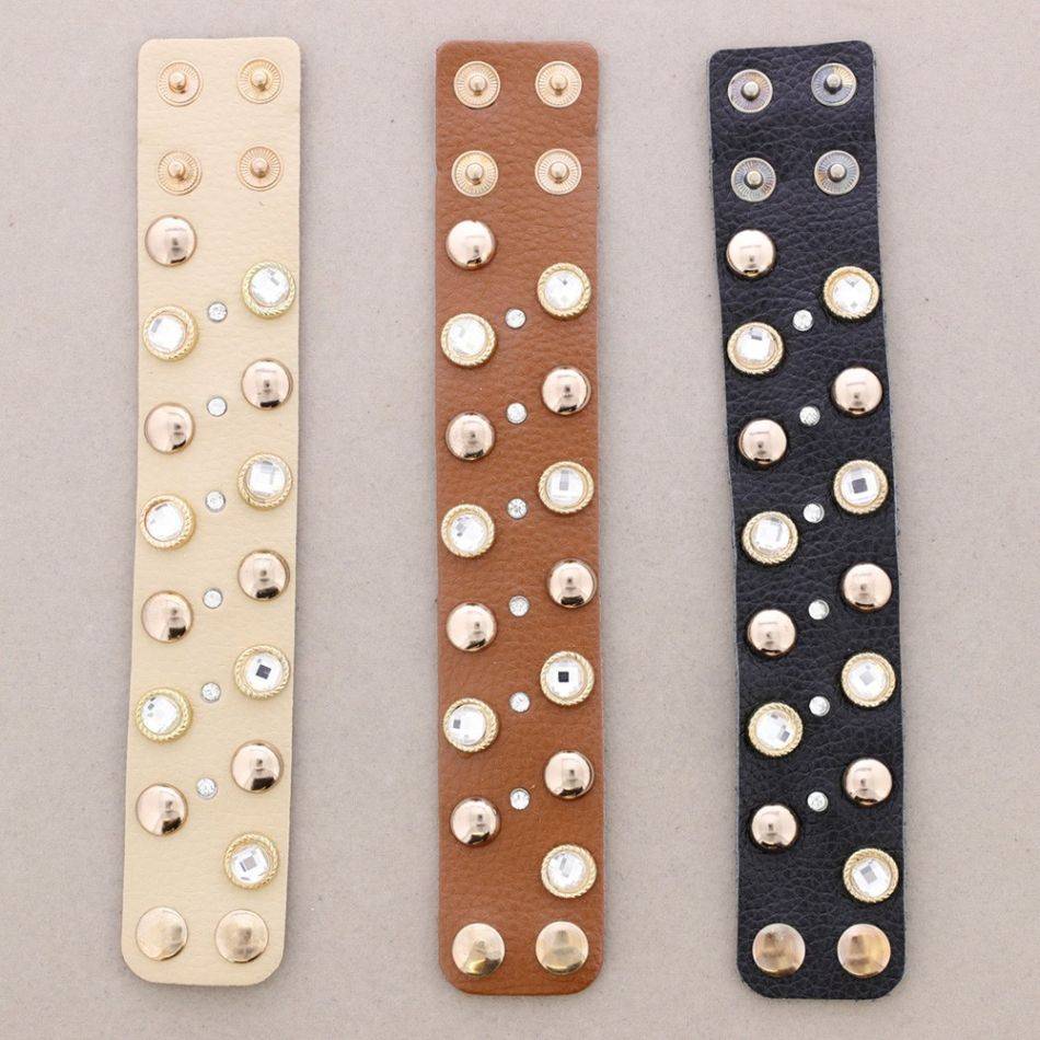 PULSERA CUERO REMACHES