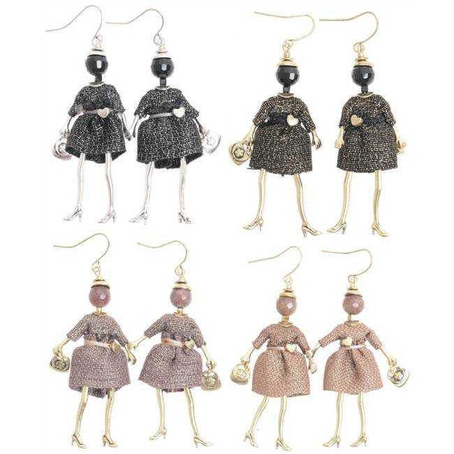 PENDIENTES COLGANTE MUÑECA