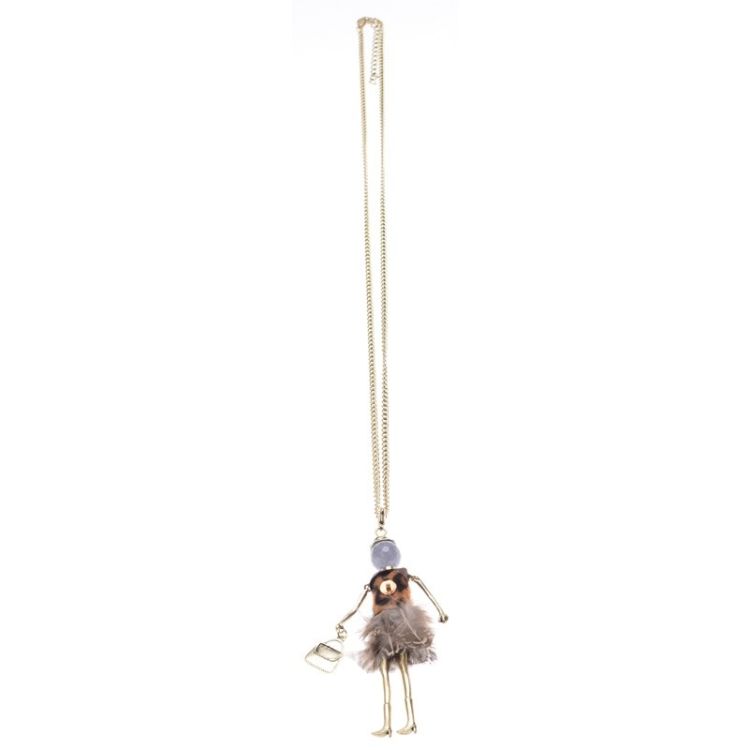 LONG PENDANT NECKLACE DOLL