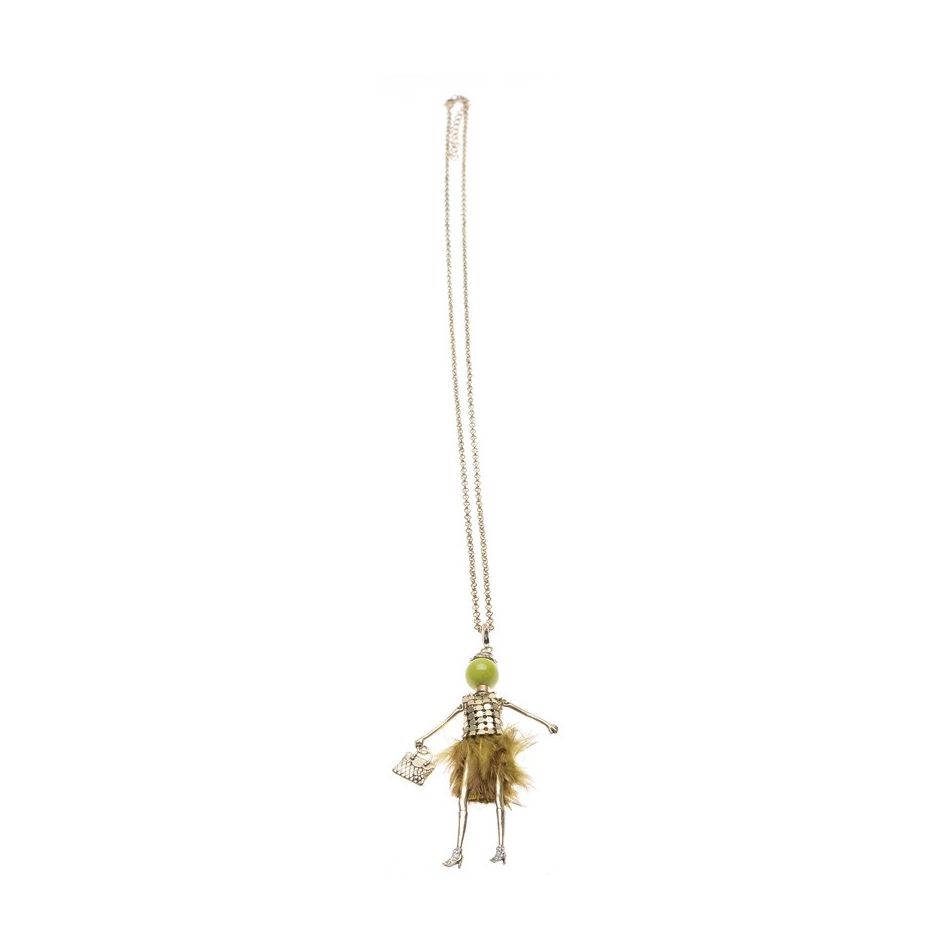 LONG PENDANT NECKLACE DOLL