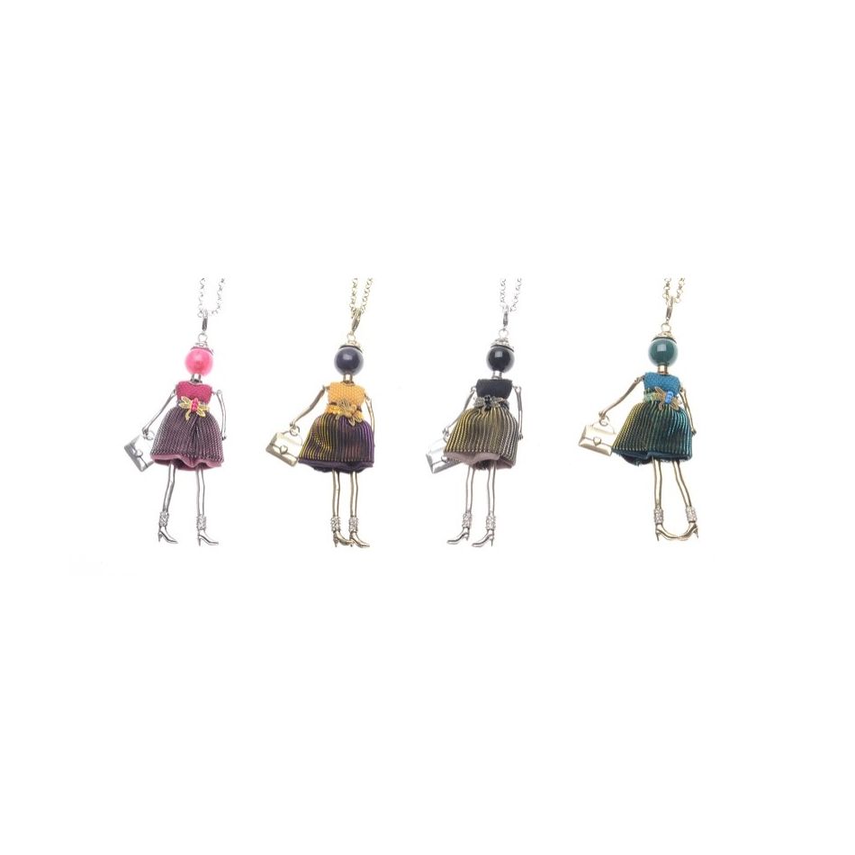 LONG NECKLACE DOLL COLG