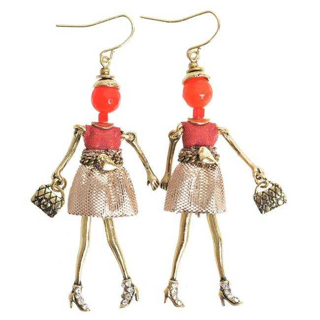 PENDIENTES COLGANTE MUÑECA