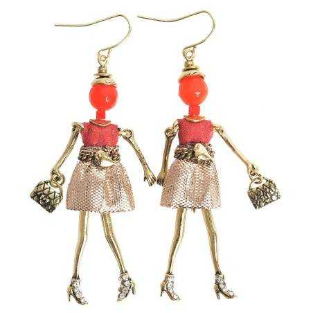 PENDIENTES COLGANTE MUÑECA
