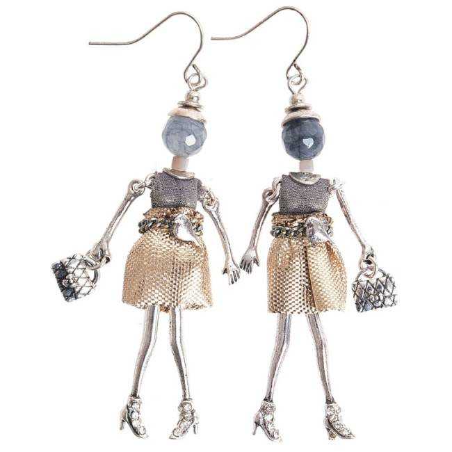 PENDIENTES COLGANTE MUÑECA