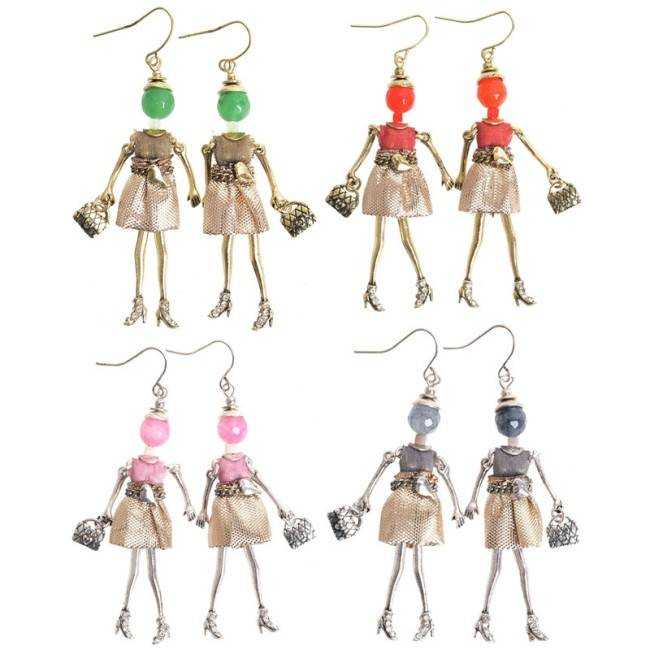 PENDIENTES COLGANTE MUÑECA