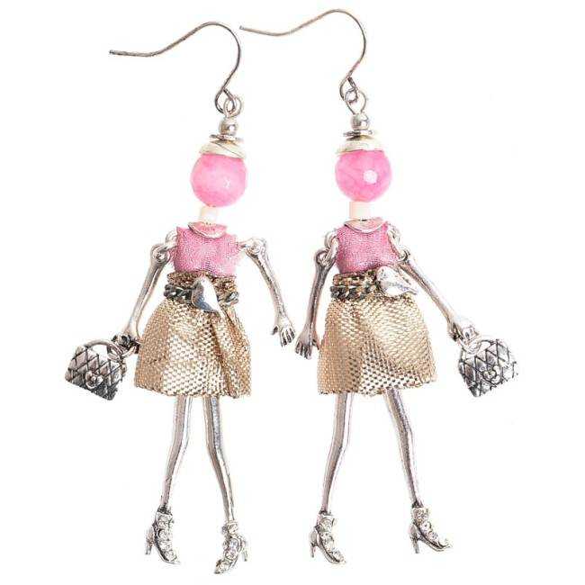 PENDIENTES COLGANTE MUÑECA
