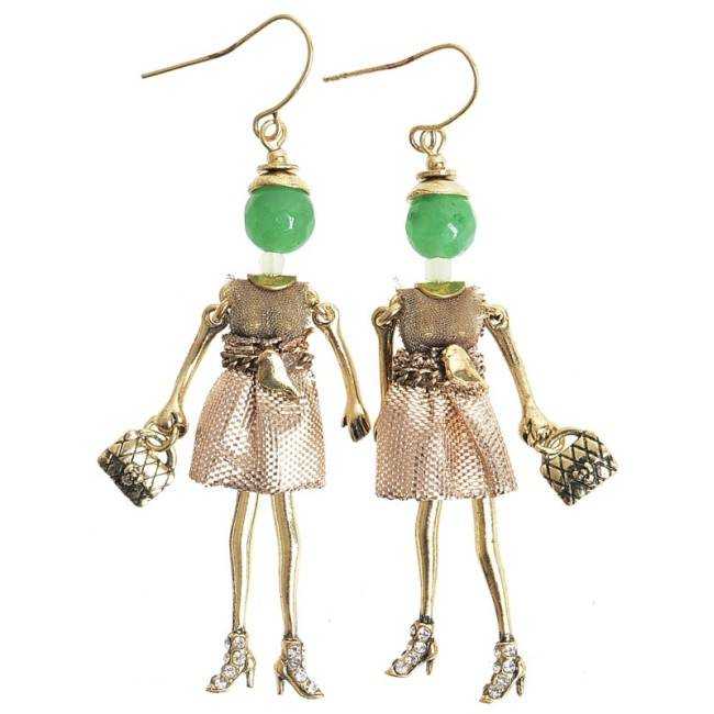 PENDIENTES COLGANTE MUÑECA