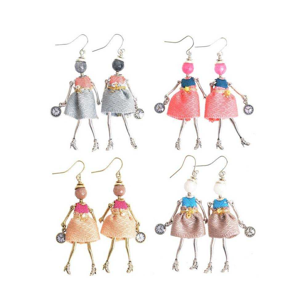 PENDIENTES COLGANTE MUÑECA