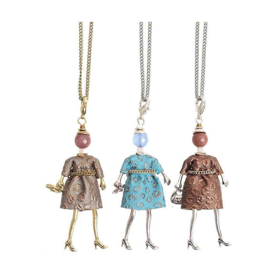 PENDANT DOLL SHORT NECKLACE