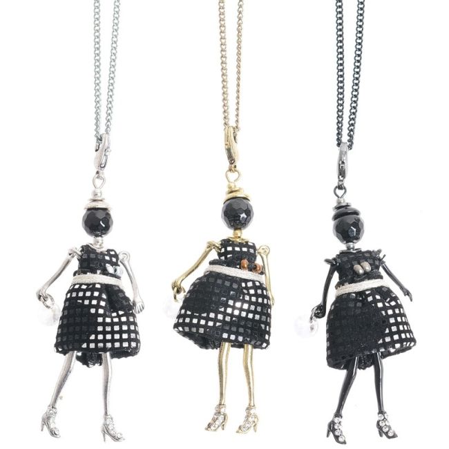 PENDANT DOLL SHORT NECKLACE