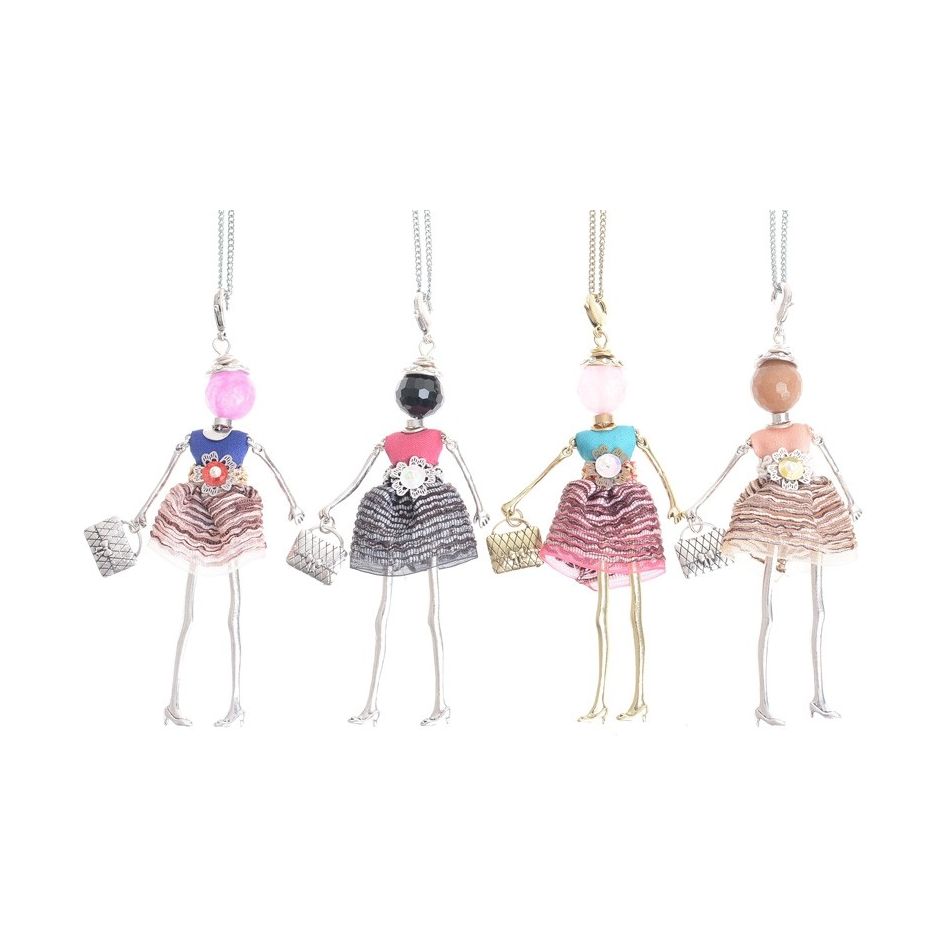LONG PENDANT NECKLACE DOLL
