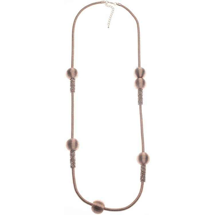 COLLAR LARGO CUENTAS BOLAS 2