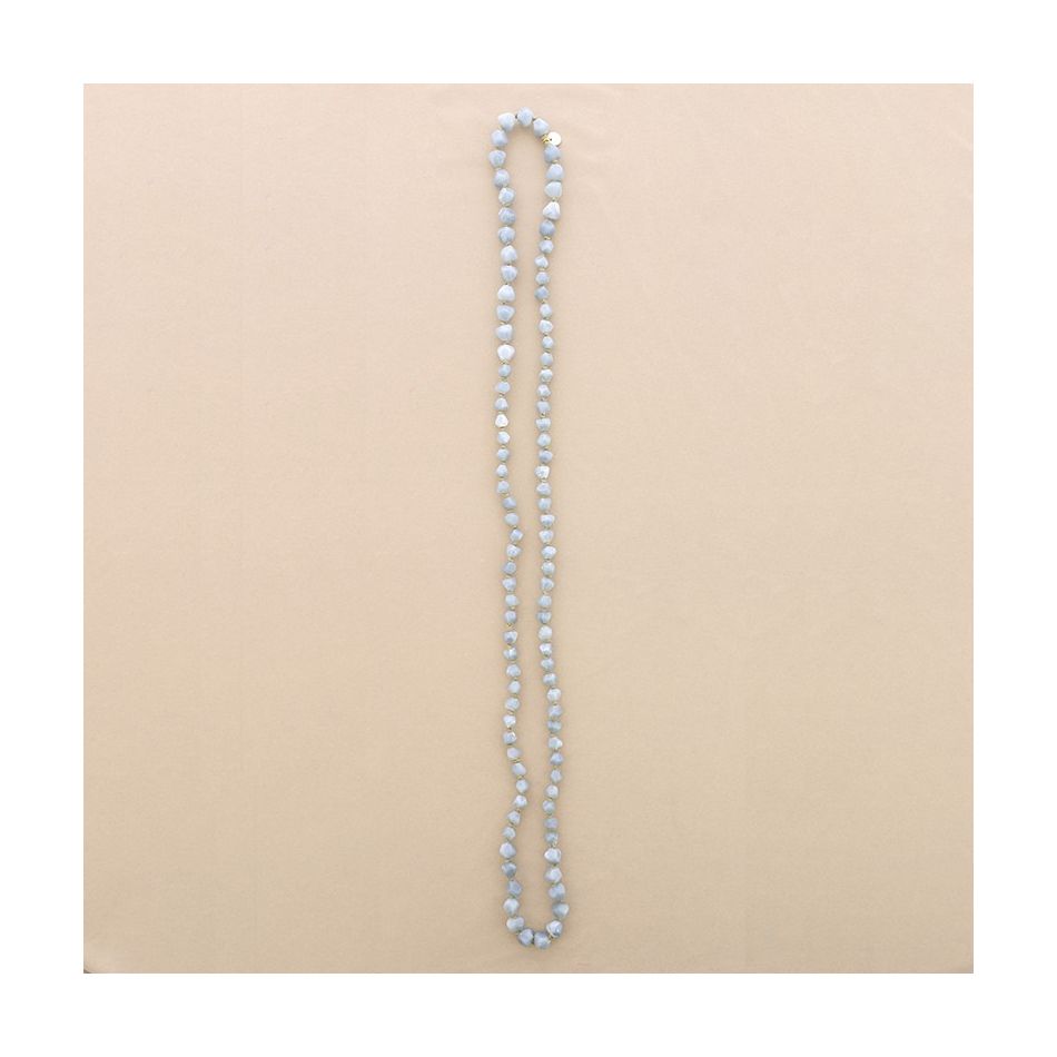 LONG RESIN BEADS NECKLACE