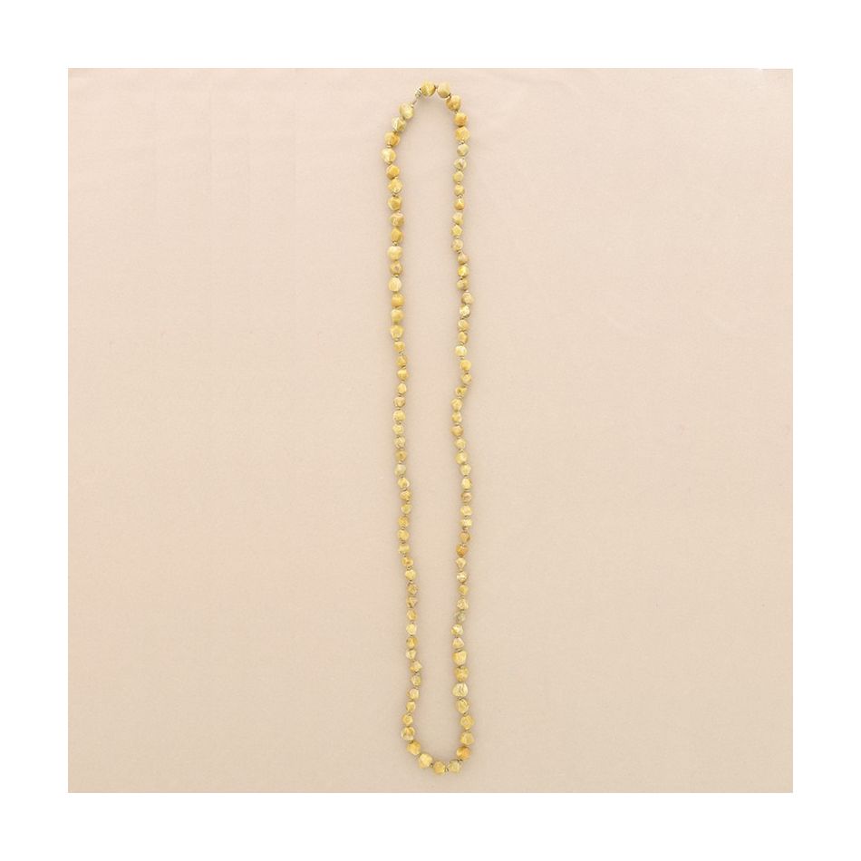 LONG RESIN BEADS NECKLACE