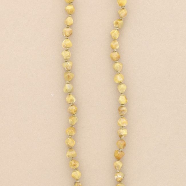 COLLAR LARGO CUENTAS RESINA