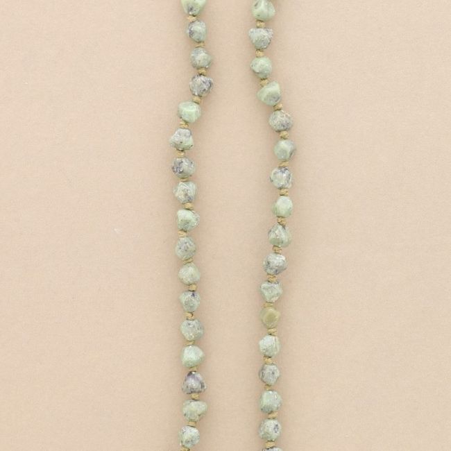 LONG RESIN BEADS NECKLACE