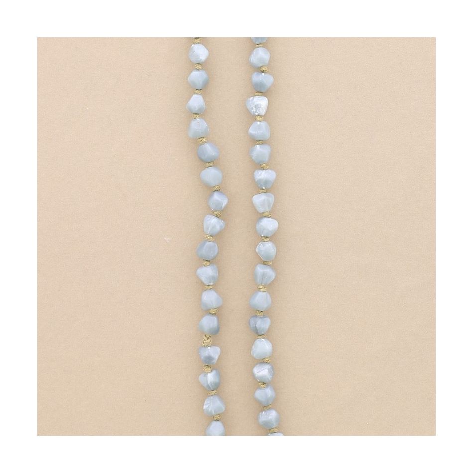 LONG RESIN BEADS NECKLACE